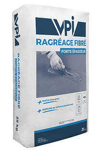 Ragréage Fibré Forte Épaisseur 25 kg Ragréage Fibré Forte Épaisseur 25 kg
