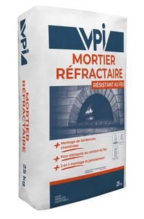 Mortier Réfractaire 25 kg